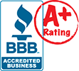 Better Business Bureau A+ rating