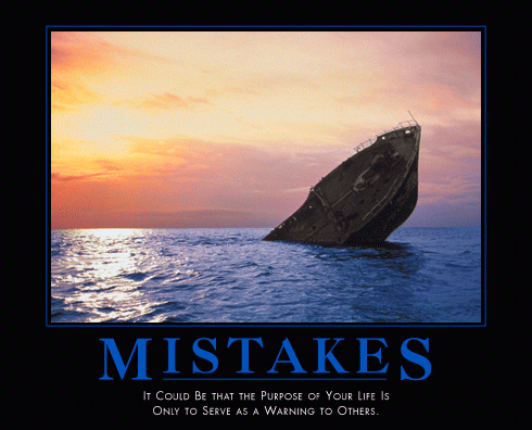mistakes